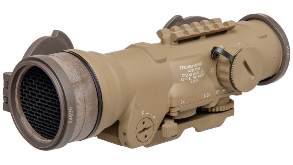 Elcan Specter DR 1.5-6x Rifle Scope, 5.56 BDC Reticle, FDE, DFOV6-T265-C10
