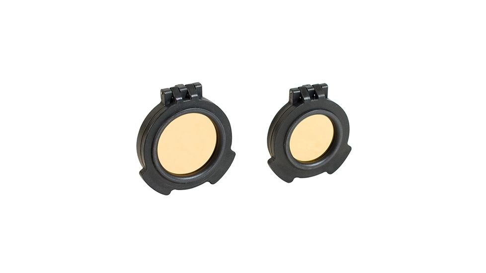 Elcan SpecterDR 1.5-6x See-Through Lens Flip Cover Kit, Does Not Include AR or ARD, Amber, SFC-SDR6-A