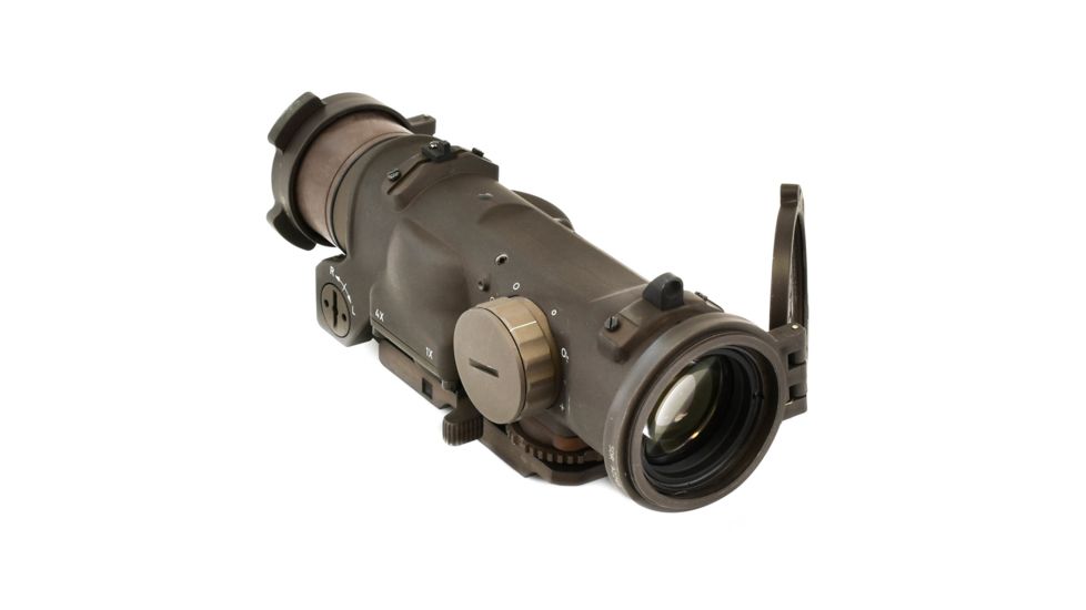 Elcan SpecterDR Dual Role 1-4x Optical Sight, Integral A.R.M.S. Picatinny Mount, Anti-Reflection Device, 7.62, CX5396 Ballistic Reticle, Flat Dark Earth, DFOV14-T2