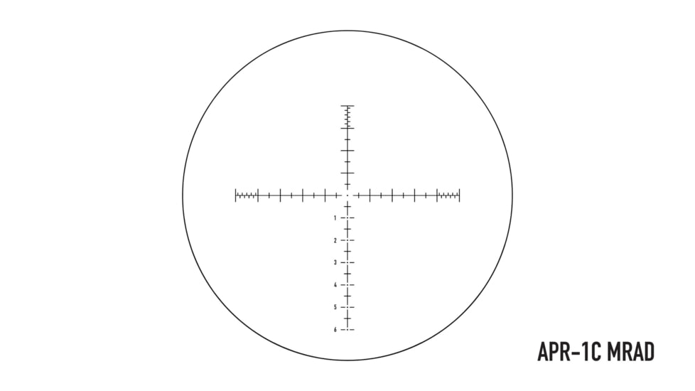 Element Optics Helix Gen 2 6-24x50mm 30mm Tube Rifle Scope, Second Focal Plane, APR-1C MRAD Reticle, Black, 50100
