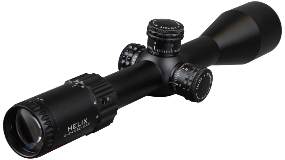 Element Optics Helix Rifle Scope, 6-24x50mm, 30mm Tube, First Focal Plane, APR-2D MOA Reticle, Matte Black, ELE50045