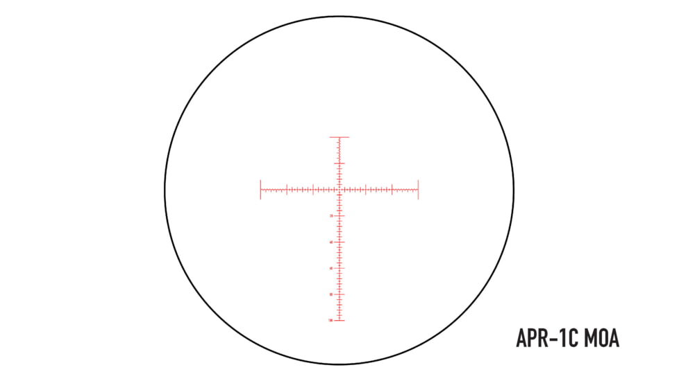 Element Optics Immersive Series 14x50mm Rifle Scope, MOA APR-1C Reticle, Black, ELE50076