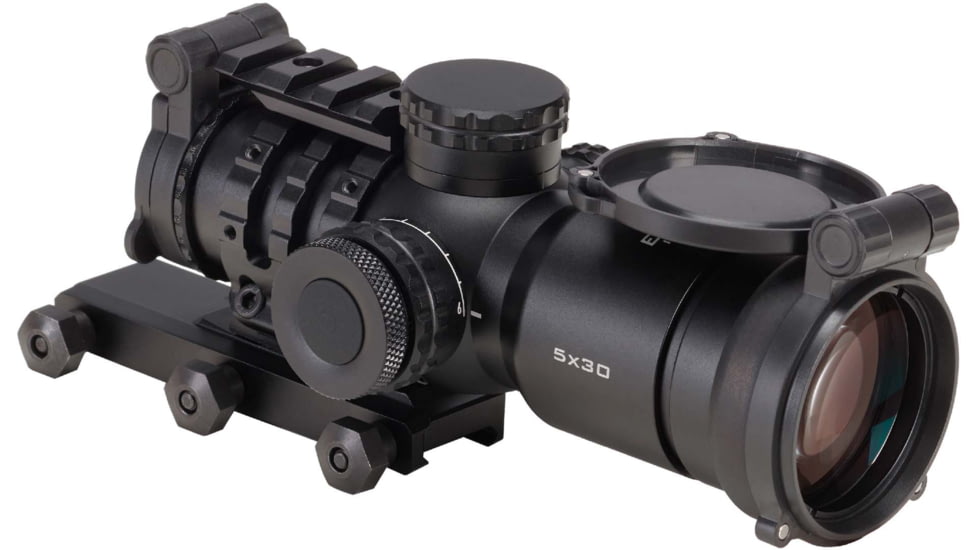 Element Optics Immersive Series 5x30mm Rifle Scope, 34mm Tube, BDC LPR-1D Reticle, Black, ELE50070