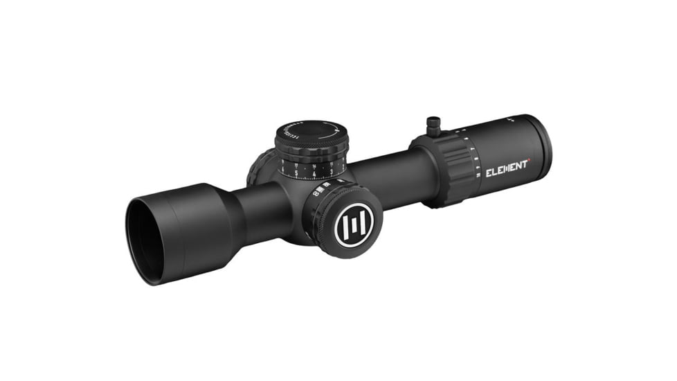 Element Optics Theos 2-10x42mm LPVO 34mm Tube Rifle Scope, First Focal Plane, MPR-1D, Black, ELE50063