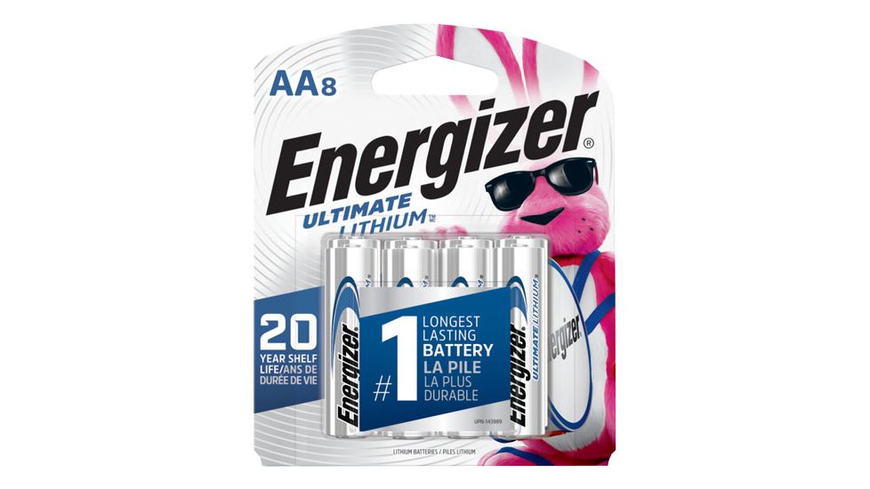 Energizer Ultimate Lithium Batteries AA, 8-pack, L91SBP8
