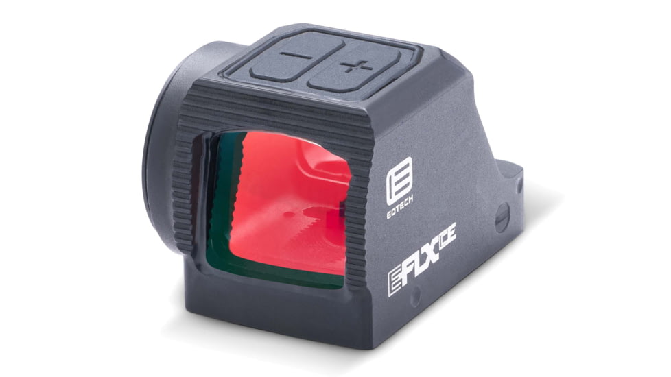EOTech 1x0.7in Pistol Reflex Red Dot Sight, Switchable Reticle, Black, EFLXRCE1BLK