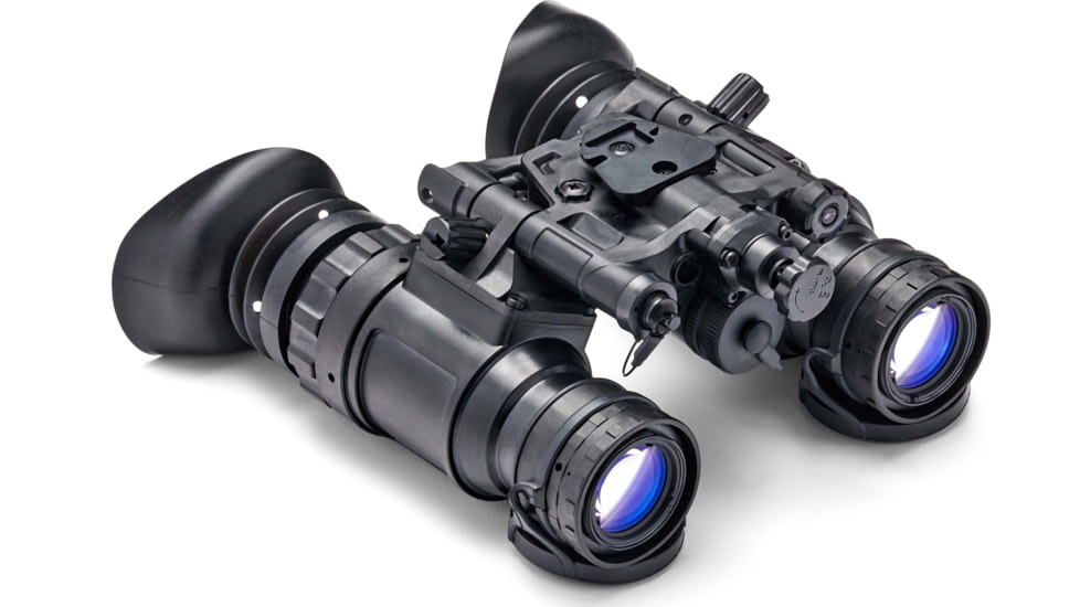 EOTech BinoNV 1x w/ Wilcox G24 Mount, ESA Gen III, White Phosphor, Black, EOT-BINO-AI-B
