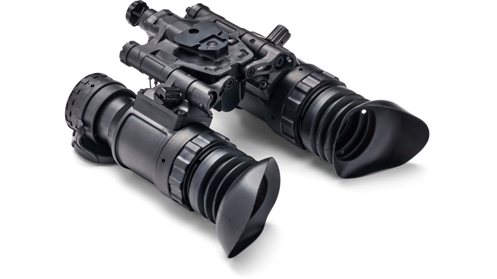 EOTech BinoNV 1x w/ Wilcox G24 Mount, ESA Gen III, White Phosphor, Black, EOT-BINO-AI-B