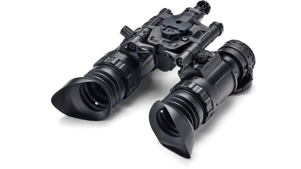 EOTech BinoNV 1x w/ Wilcox G24 Mount, ESA Gen III, White Phosphor, Black, EOT-BINO-AI-B
