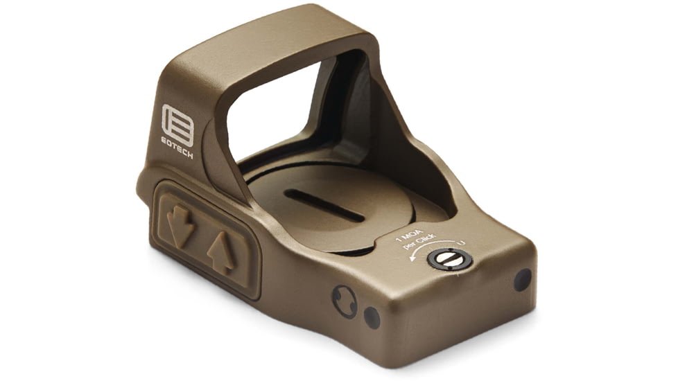 EOTech EFLX Mini Reflex Red Dot Sight, 3 MOA Dot, Tan, EFLX3RWTAN