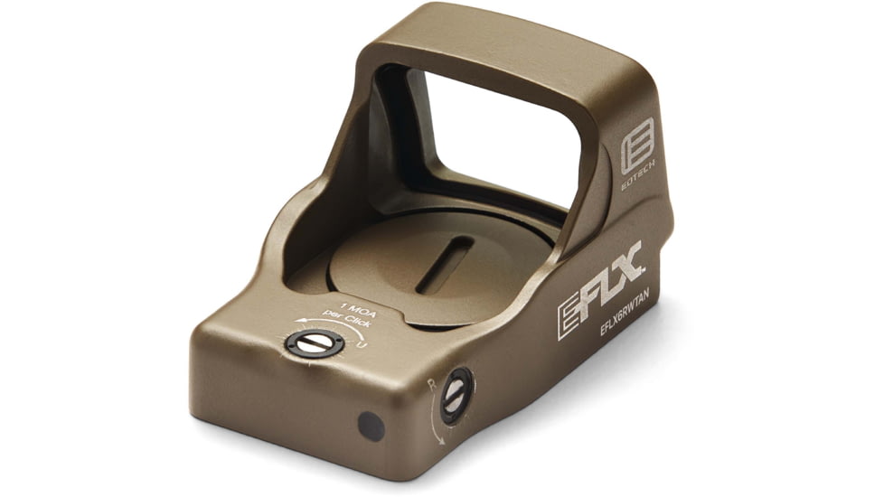 EOTech EFLX Mini Reflex Red Dot Sight, 3 MOA Dot, Tan, EFLX3RWTAN