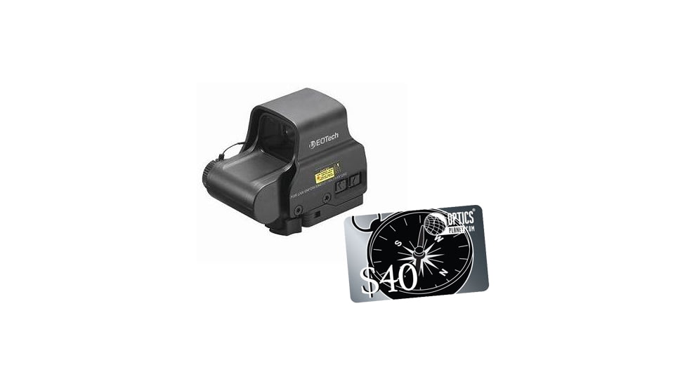 EOTech EXPS2 Red Dot Sight - 1-dot Reticle with FREE 40 OpticsPlanet.com Gift Certificate