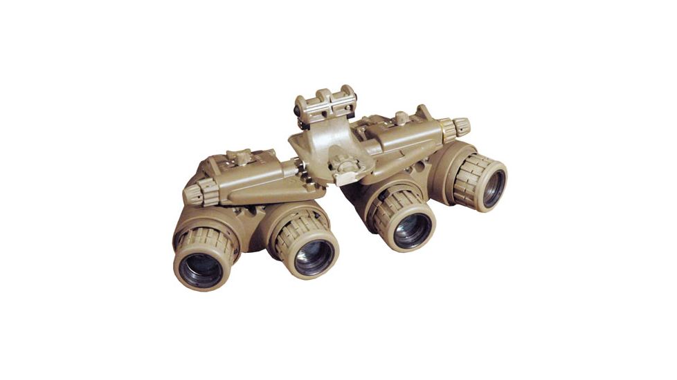 EOTech GPNVG Ground Panoramic Night Vision Goggle System Kit,LE,BNVIS Mount,Tan GPG-000-A18