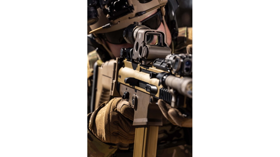 EOTech HWS EXPS 3 Circle Red Dot Sight, 1 Dot Reticle, w/Standard, Tan, EXPS3-0TAN