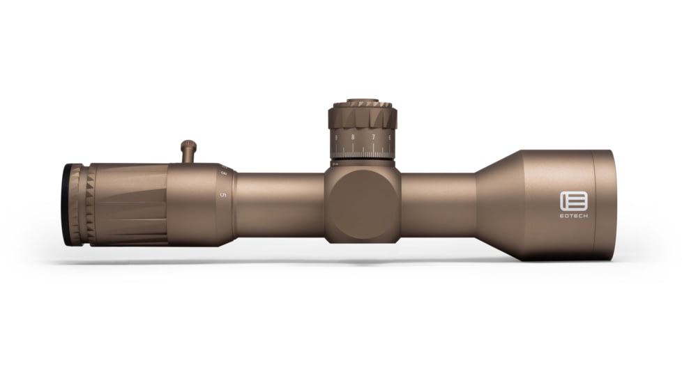 EOTech Vudu 5-25x50mm Rifle Scope, 34mm Tube, First Focal Plane, MD4 MOA Reticle, Tan/FDE, VDU5-25MD4TAN