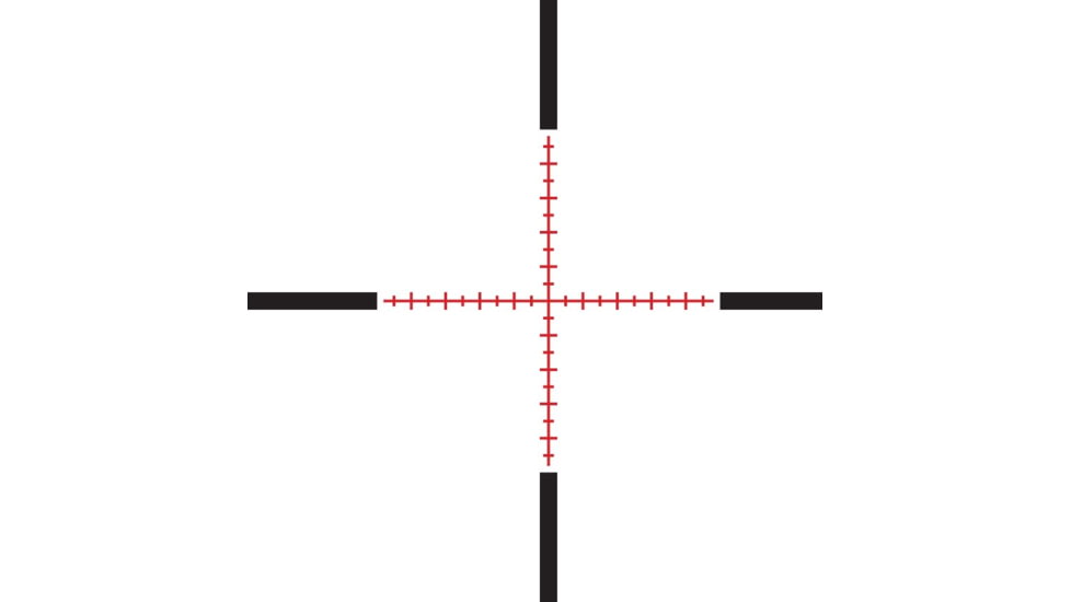 EOTech Vudu Rifle Scope, 3.5-18x50mm, 34mm Tube, First Focal Plane, MD1 Reticle, Black, VDU3-18FFMD1
