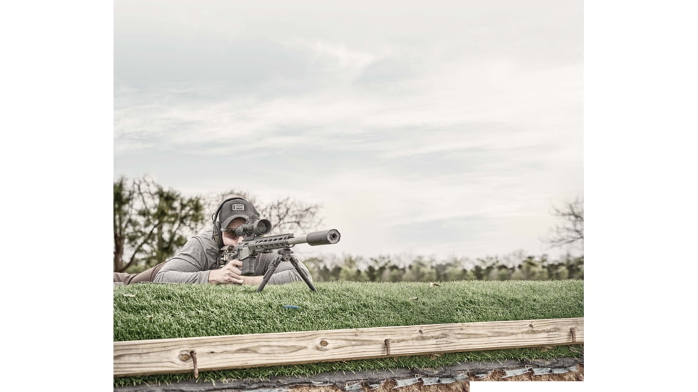 EOTech Vudu Rifle Scope, 5-25x50mm, 34mm Tube, First Focal Plane, MD3 Reticle, Hard Anodized, Black, VDU5-25FFMD3