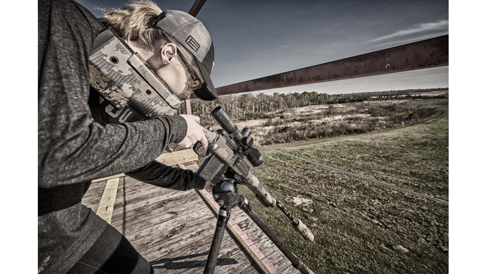 EOTech Vudu Rifle Scope, 5-25x50mm, 34mm Tube, First Focal Plane, MD3 Reticle, Hard Anodized, Black, VDU5-25FFMD3