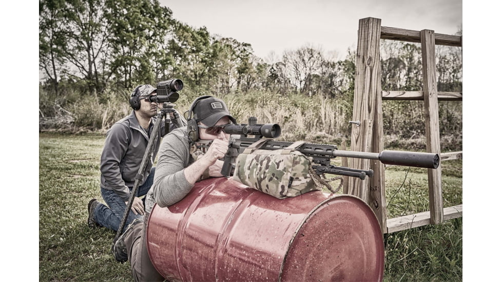 EOTech Vudu Rifle Scope, 5-25x50mm, 34mm Tube, First Focal Plane, MD3 Reticle, Hard Anodized, Black, VDU5-25FFMD3