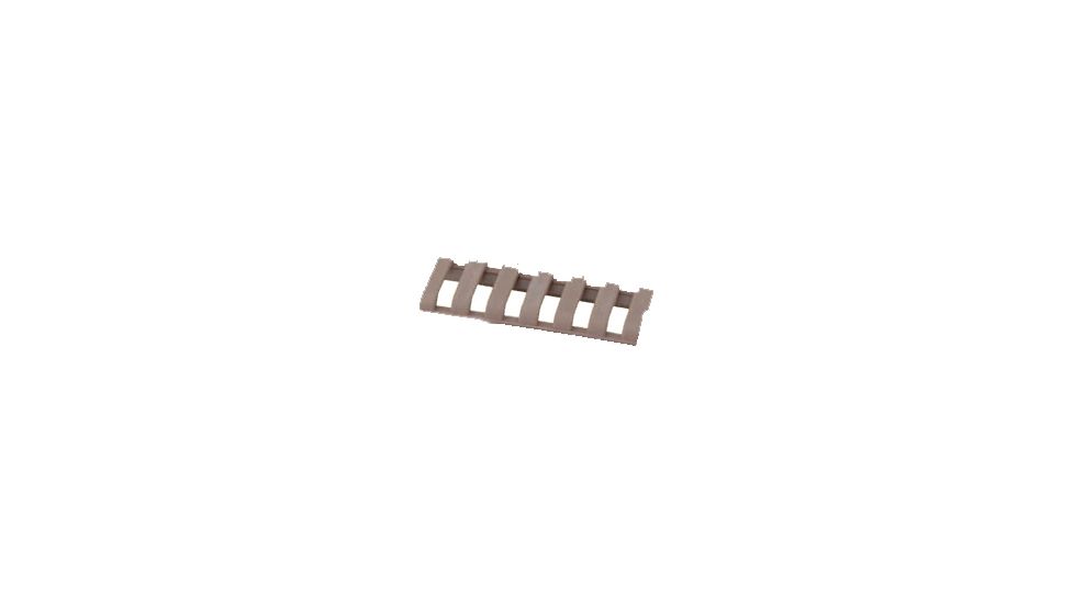 ERGO 7-Slot Low-Pro Ladder Rail Cover, 3 Pack, Dark Earth, 4378-3PK-DE