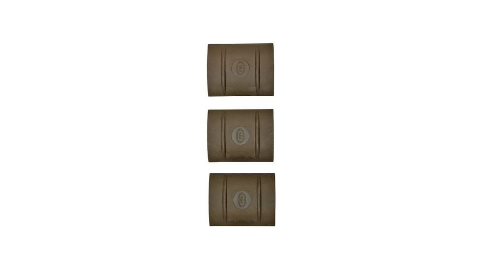 Ergo Grip Full Cover Short Rail Covers 5-Slot 3 Pack OD Green 4360-3PK-OD