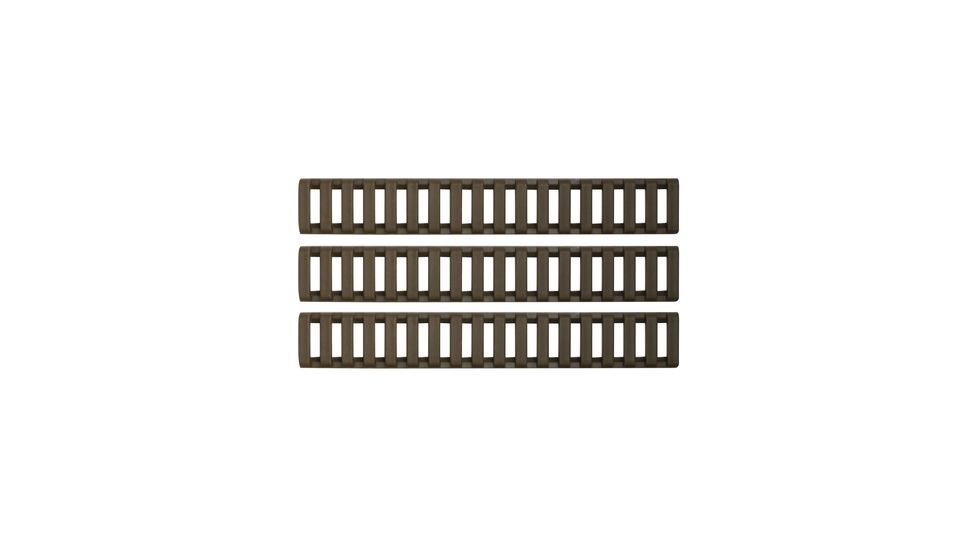 ERGO Grips 18-Slot Ladder LowPro Rail Cover, 3Pk, OD Green, 3PK-OD