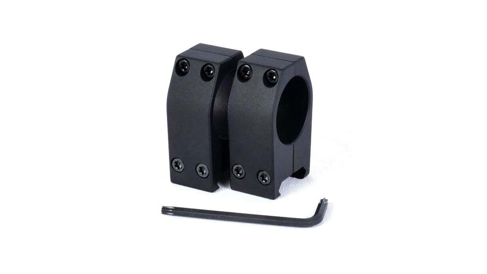 Evolution Gun Works Practical Ring Set, 1in diam, 1in High, Aluminum, 60200