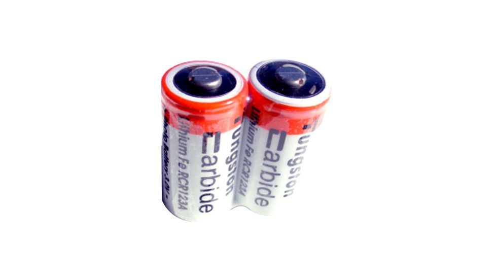 ExtremeBeam 3.0v CR123 Rechargeable Lithium Battery 2B, Orange, N/A EB-XB-A12