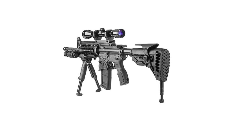 FAB Defense Gen-II Tactical Pivoting QR Vertical Foregrip w/ Integrated Bipod, FX-TPODG2B