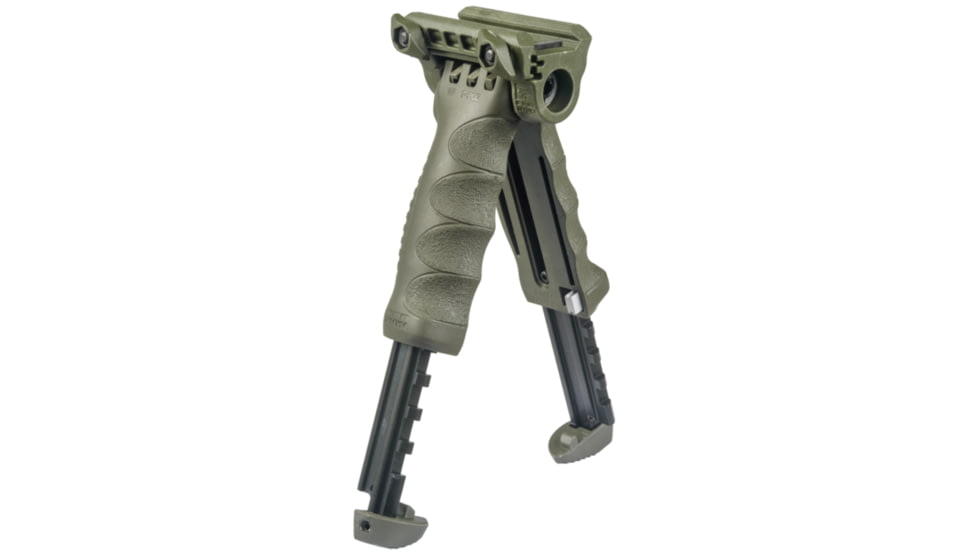 FAB Defense Gen-II Vertical Foregrip w/ Integrated Adjustable QR Bipod, OD Green, FX-TPOlive Drab Green2QRG