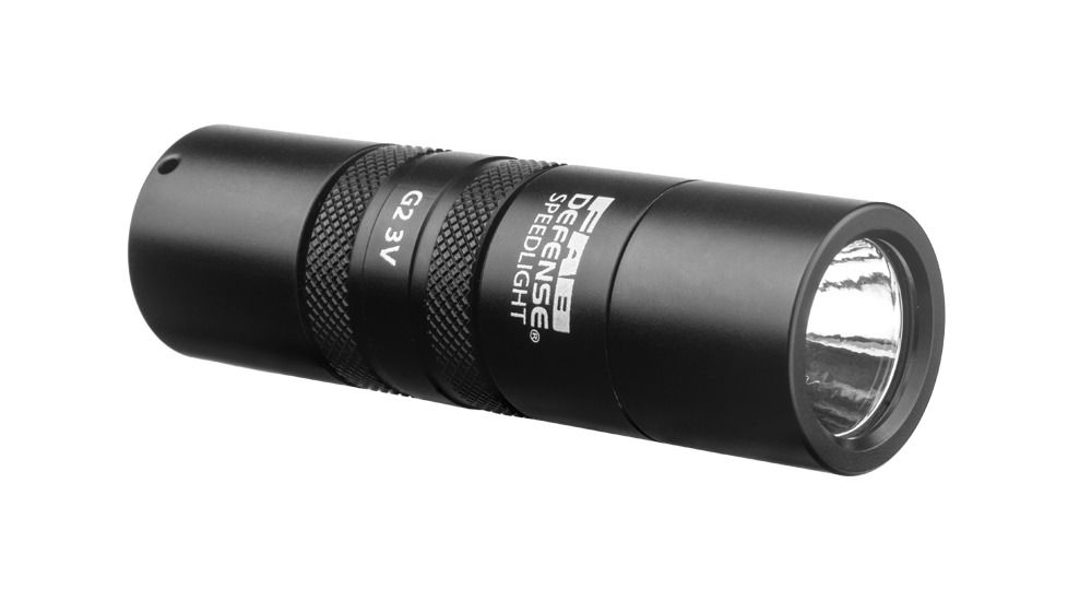 FAB Defense 1-inch Tactical LED Flashlight, Black, FX-SPEED-G2