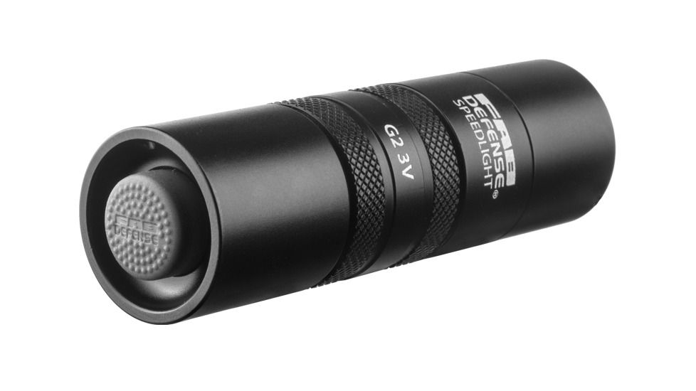 FAB Defense 1-inch Tactical LED Flashlight, Black, FX-SPEED-G2