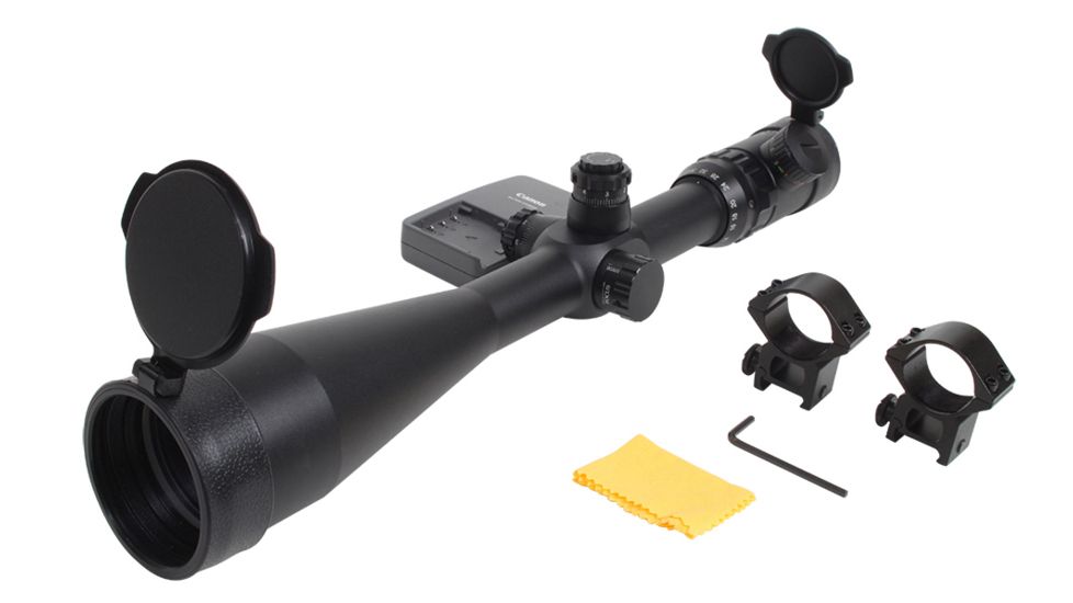 Factory Demo F Sightmark Triple Duty 10-40x56mm Rifle Scope, Matte Black, Duplex Reticle - SM13018DX