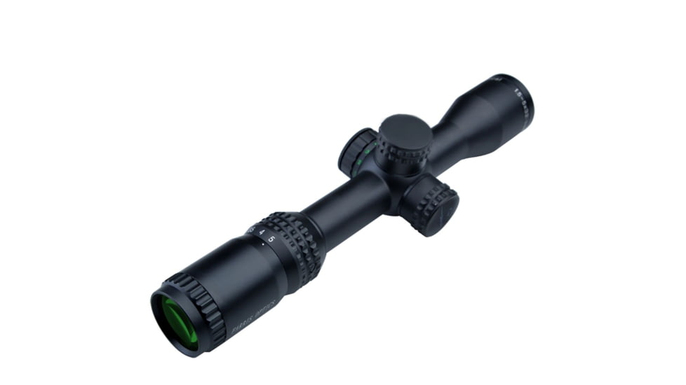Farris Optics Lux Compact Rifle Scope, 1.5-5x32mm, 30mm Tube, Second Focal Plane, Black, 15532LCI