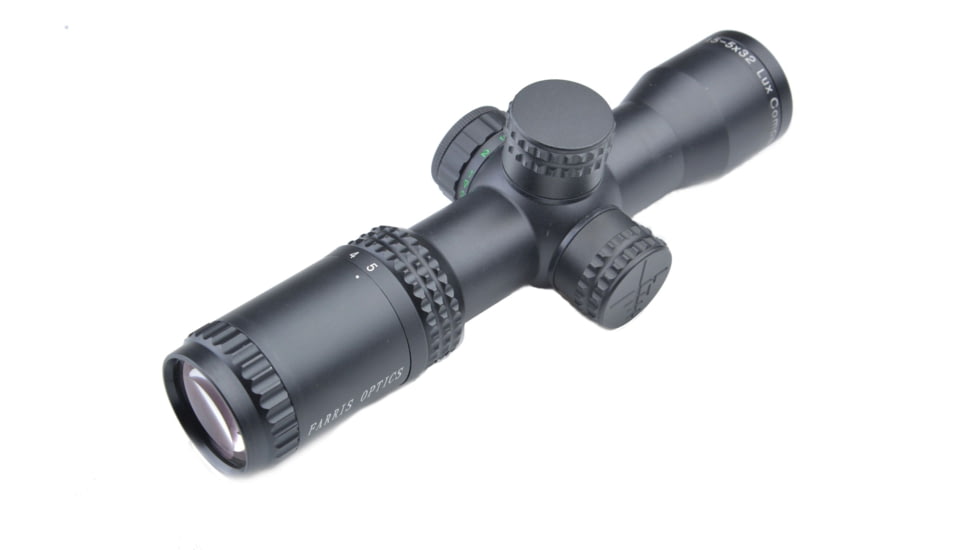 Farris Optics Lux Tactical Rifle Scope, 1.5-5x32mm, 25.4 mm Tube, Second Focal Plane, Black, 15532LTI