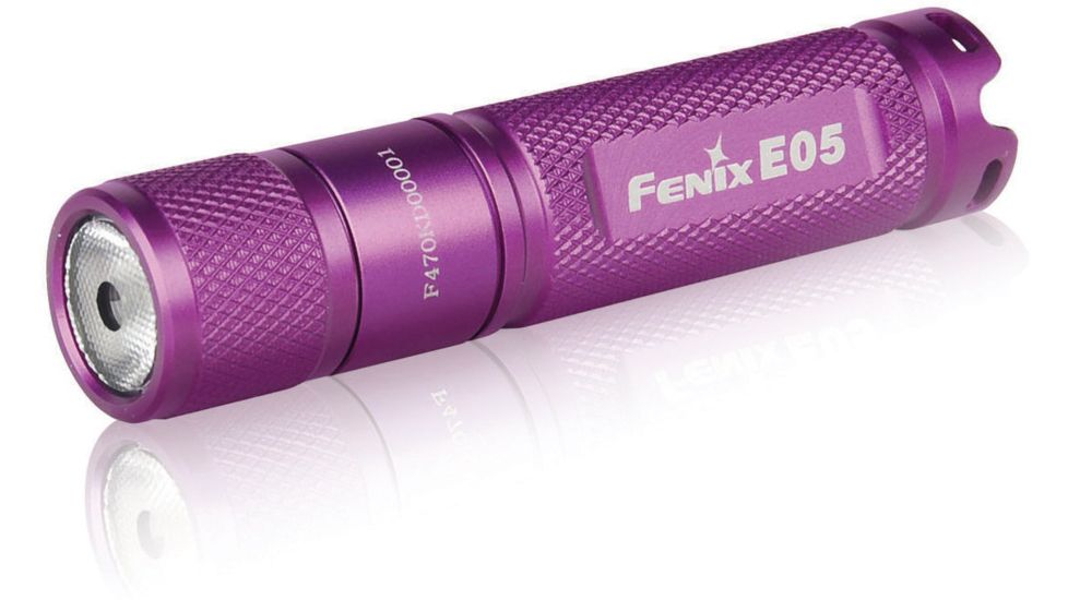 Fenix E Series Flashlight 27 Lumens- Purple E05PR