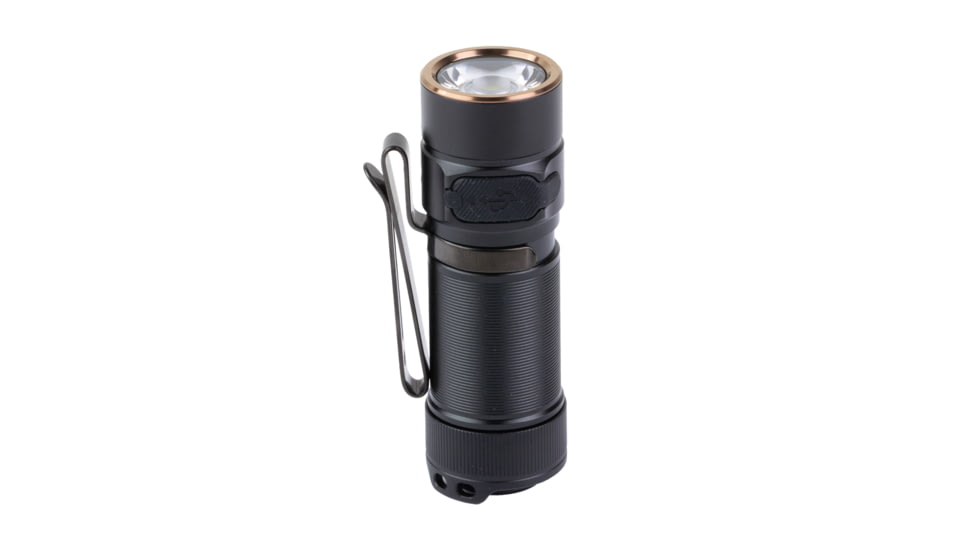Fenix E18R V2, Flashlight, White LED, 1,200 Lumens, 2.64 Long, Anodized Finish, Black, Includes Rechargeable 16340 and USB Type-C Charging Cable