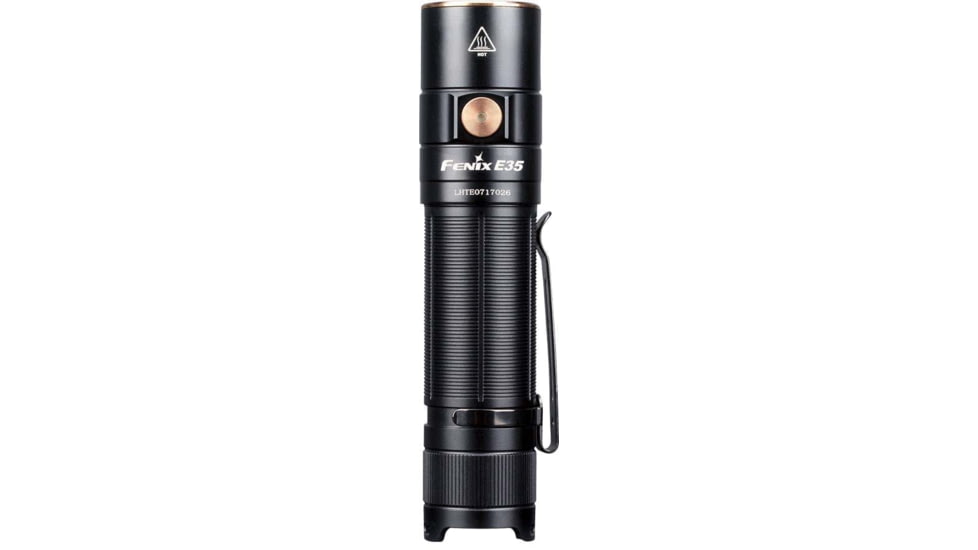Fenix E35 V3.0 3000 Lumen Flashlight, Black, E35V3BK