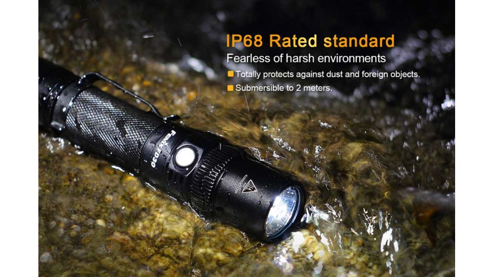 Fenix FD30 Focus Flashlight, 900 Lumens, Black FD30HIBK