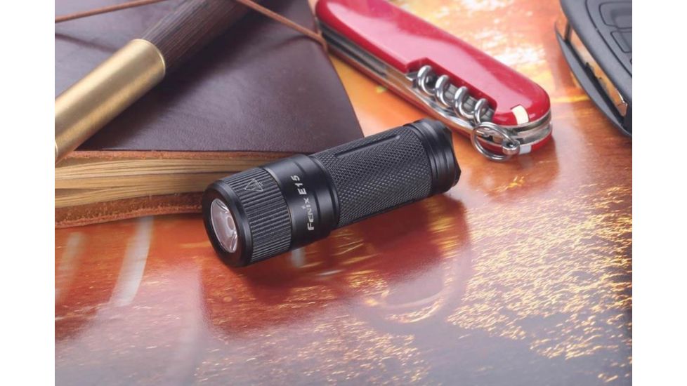 Fenix E15 Flashlight, 450 Lumens, Black E15G2BK