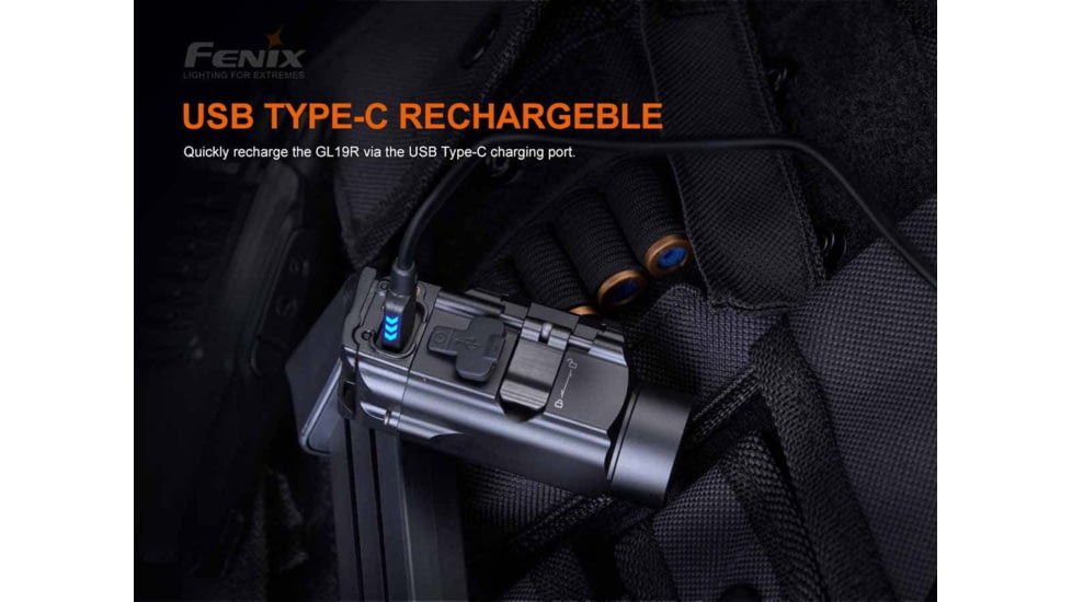 Fenix Gl19r Tac Light - GL19RSBK