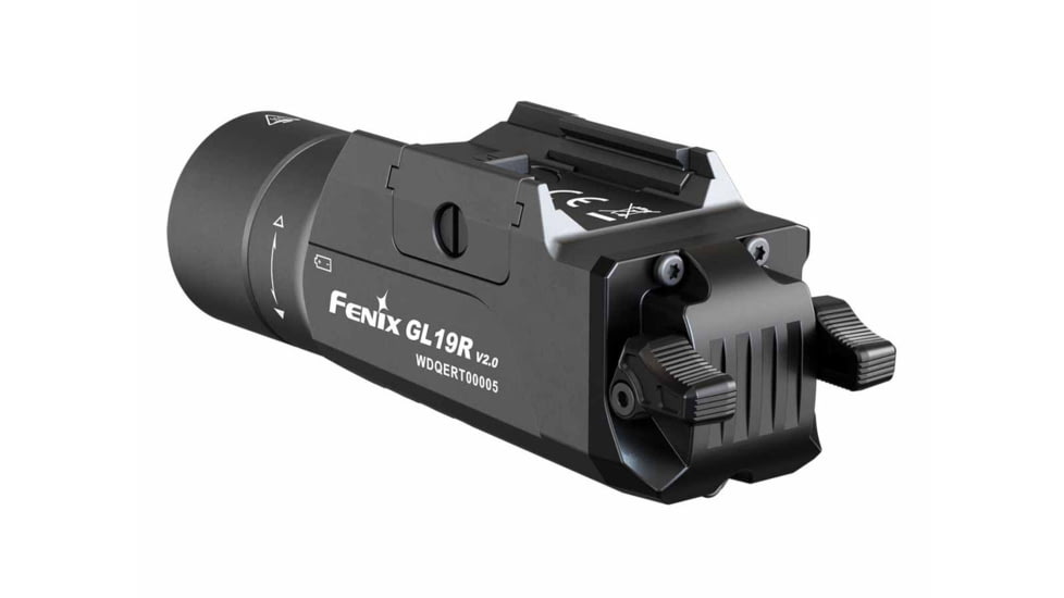 Fenix Lighting GL19R V2.0 Lithium Ion 1200 Lumens Luminus SFT25R LED Flashlight, Black, GL19RV2BK