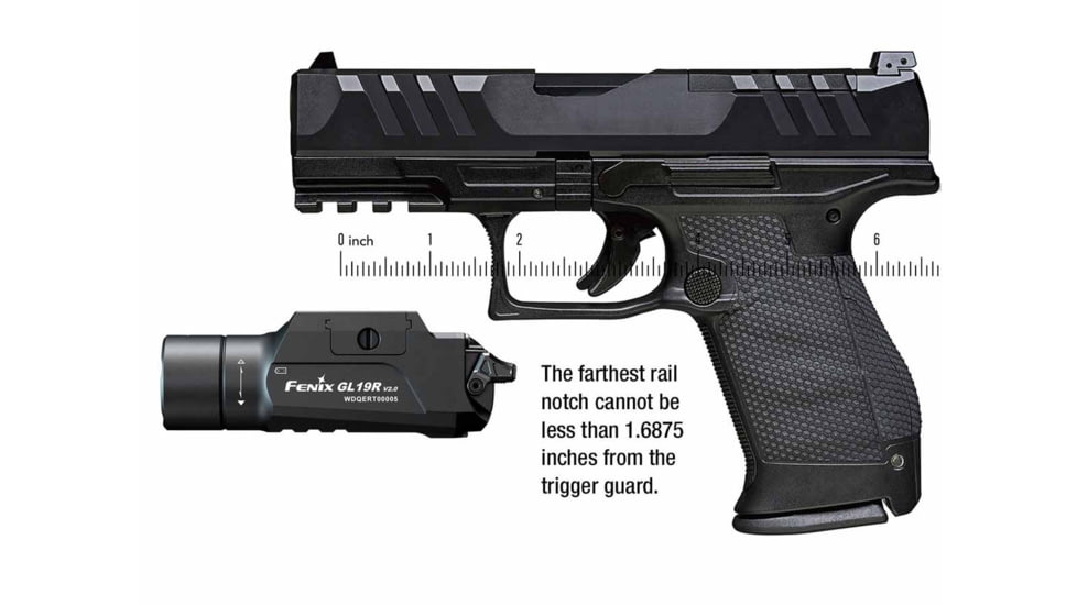 Fenix Lighting GL19R V2.0 Lithium Ion 1200 Lumens Luminus SFT25R LED Flashlight, Black, GL19RV2BK