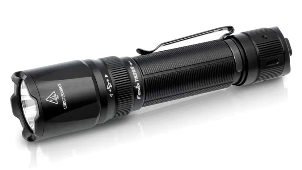Fenix Lighting TK20R V2.0 Lithium Ion 3000 Lumens Luminus SFT70 LED Flashlight, Black, TK20RV2BK