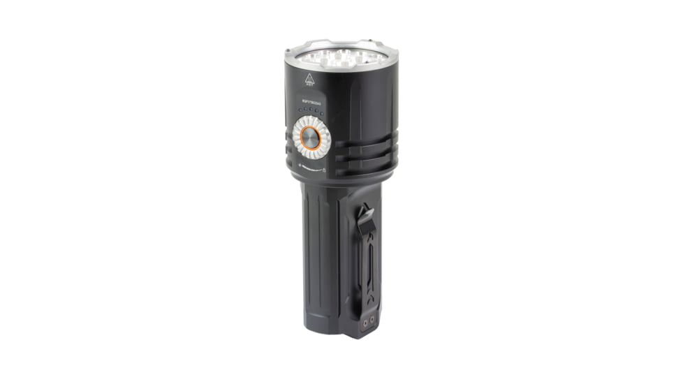 Fenix LR35R PRO, Flashlight, White/Red/UV LED, 10,000 Lumens, Anodized Finish, Black, Includes 2-Rechargeable ARB-L21-6000 Batteries and USB Type-C Charging Cable