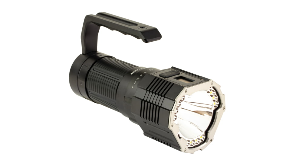 Fenix LR60R, Flashlight, White LED, 21,000 Lumens, Anodized Finish, Black, Includes 1-Rechargeable ARB-L56-4000 Battery and USB Type-C Charging Cable