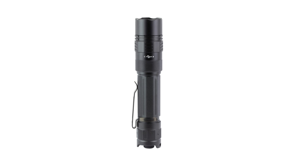 Fenix PD36R ACE, Flashlight, White LED, 3,000 Lumens, Anodized Finish, Black, Includes Rechargeable ARB-L21-5000 Battery and USB Type-C Charging Cable