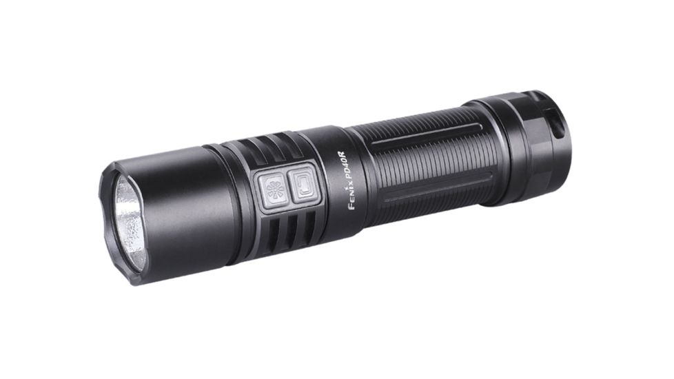 Fenix PD40R Rechargeable LED Flashlight, Black, PD40R