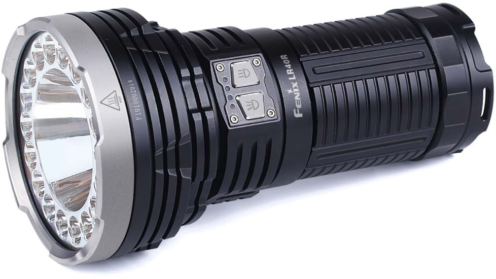 Fenix Rechargeable 12k Lumen Flashlight, LR40RXBK