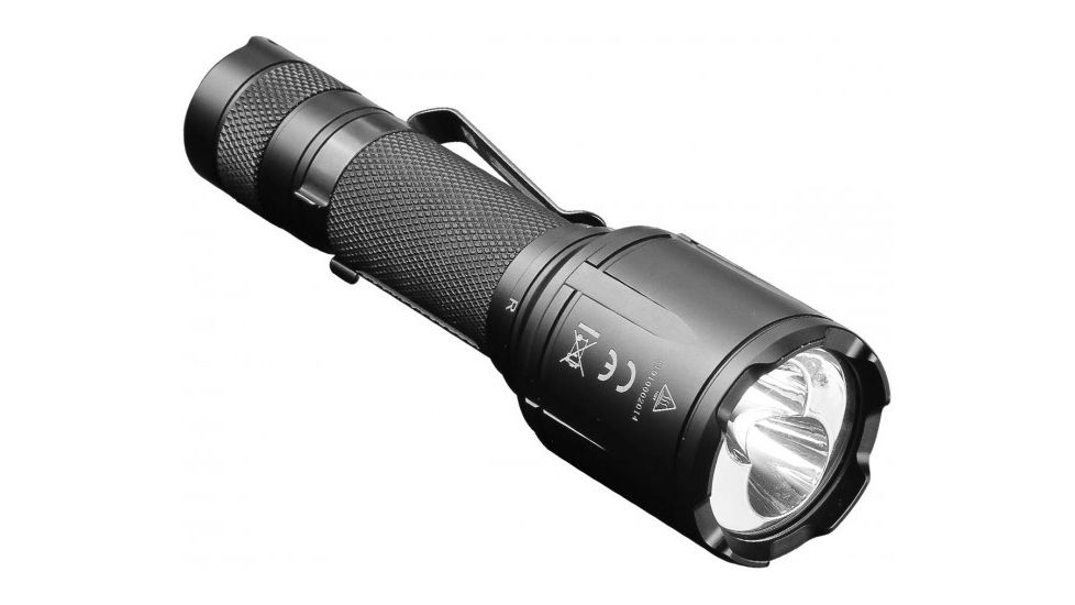 Fenix Red LED Flashlight CREE XP-G2 LED CREE XP-E2 Red LED 1000 Lumens, Black FENIX-TK25-RED
